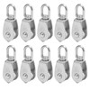 10pcs M15 Pulley 304 Stainless Steel Wire Rope AntiRust Single