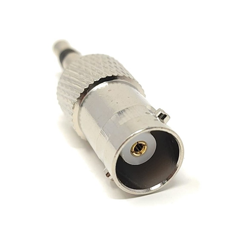 Maincore BNC Socket to 3.5mm Mono Composite Male Jack Plug