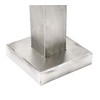 Stainless Steel 316 Grade Small Square Base Cover for 1-1/2"