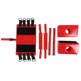 Emergency Head Immobilizer, Spine Board Head Immobilizer for EMS Medical Emergency with Adjustable Straps, Spine Boards