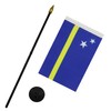 AZ FLAG CURAÇAO TABLE FLAG 4'' x 6'' - CURAÇAOAN