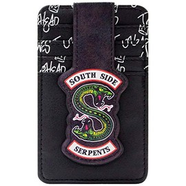 Riverdale Southside Serpents wallet Wallet Black, black, Card Holder