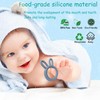 Baby Teething Toys 2pcs Safe Silicone Easter Teether Toy for