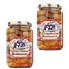 Amish Wedding Foods Hot Pickled Mushrooms, 2-Pack 12.5 oz. (354g) Glass Jars