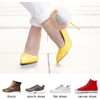 Huethy Back of Heel Cushion Pads, Adhesive Heel Grips Inserts