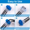 WINKIO 20 Pcs Waterproof Wire Connectors for Robotic Lawn Mowers,