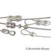 BOOTSTEILE BRAUER 2 pieces wire rope clamping ring 2-piece DS