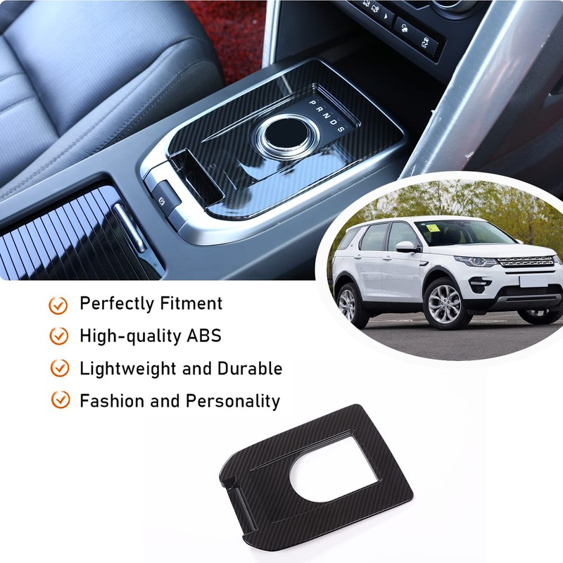 DIYUCAR for Discovery Sport Carbon Fiber Luxury Interior Accessory Gear