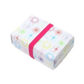 ホーショー 折りたためる フラットランチボックス ミニ 410cc フラワー 1「くり返し使える」 14-M-FL