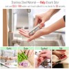Hand and Nail Brush cleaner,Stainless Steel Soap, fingernail toe Cleaning