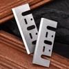 STARIBS 3-1/4" TCT Planer Blades, Tungsten Carbide Replacement Knives for