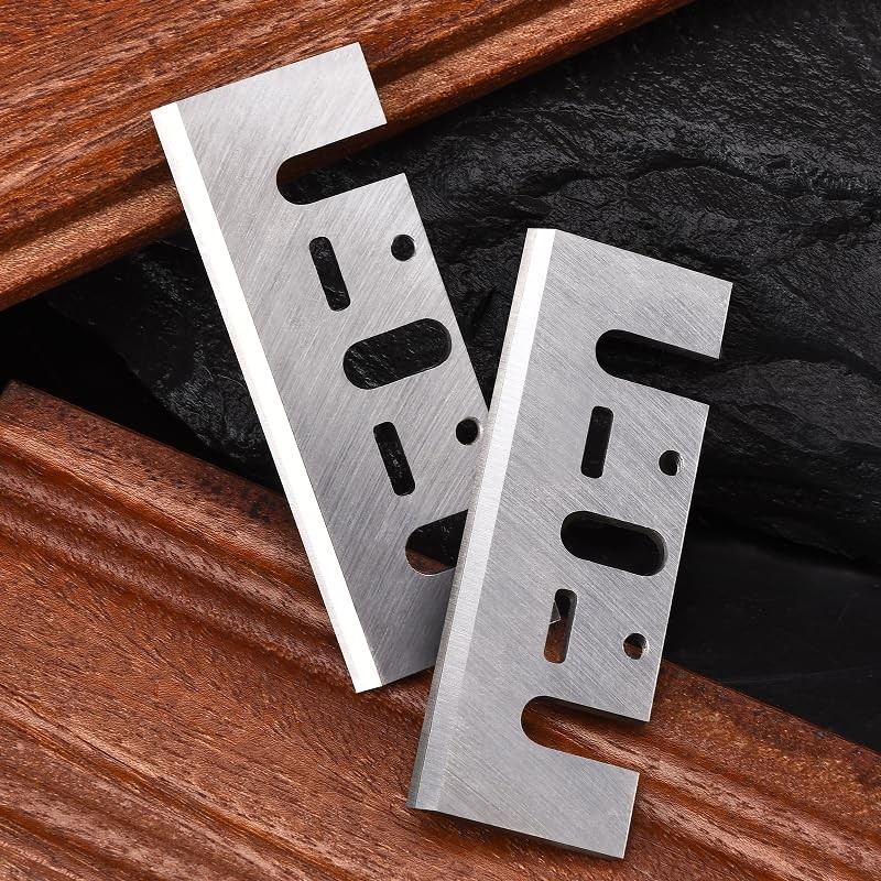 STARIBS 3-1/4" TCT Planer Blades, Tungsten Carbide Replacement Knives for