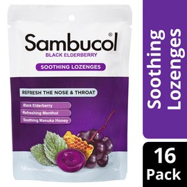 Sambucol Soothing Menthol Lozenges 16 Pack