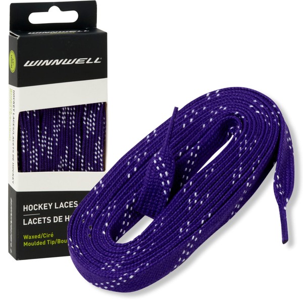 Winnwell Waxed Hockey Skate Laces - Ice Hockey & Roller