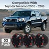 AC Heater Knobs (Set of 3) for Toyota Tacoma 2005-2015