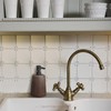 Asashizen Handmade Dark Brown Wood Soap Dispenser, Plastic Pump, Elegant