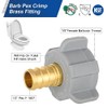 EFIELD 1/2 Inch PEX x 7/8 Inch Ballcock Swivel Brass