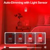 Finezeal 670nm Red & Amber Light Night Light for Sleep[2