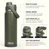 CamelBak Thrive Chug Water Bottle, 750 ml, Insulated Stainless Steel,