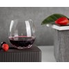 SHOSHIN Hand Cut Stemless Wine Glasses Lead-free Crystal Drinking Glass