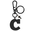 Letter Keychain Christian Letter A-Z Alphabet Keyring for Backpack Handbag