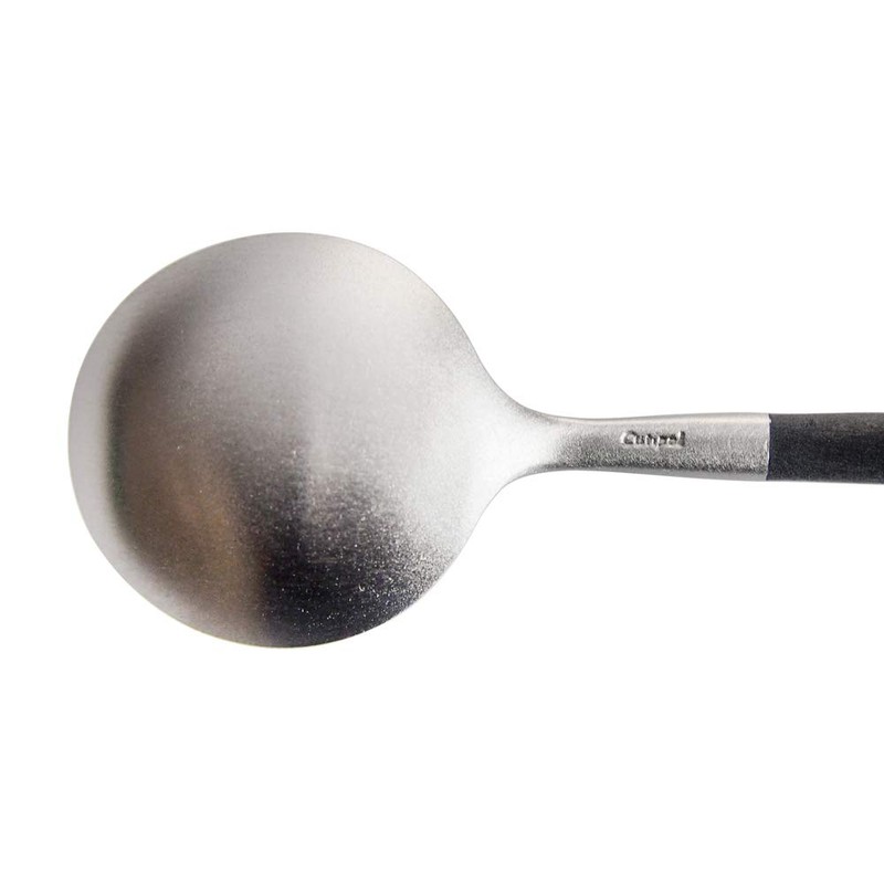 Cutipol GOA GO11 Teaspoon, Black, 4.7 inches (12 cm)
