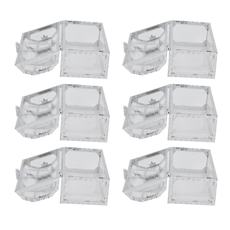 12PCS Hollow Out Candy Box Chocolate Gift Treat Boxes Container