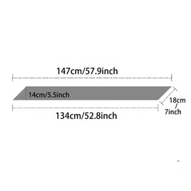 HOLIIBN Long Purse Bag Scarf Silky Neck Scarf Lightweight Headscarf Satin Hair Scarf for Women