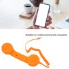 Retro 3.5mm Telephone Handset, Telephone Handset for Cellphone, Radiation Proof