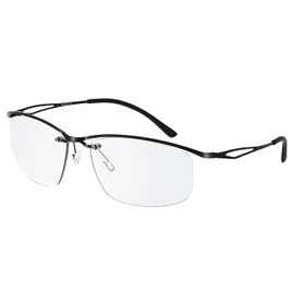 404EYEWEAR Polarized Transparent Sunglasses for Night Driving, Night Driving (Black, Glasses Type)