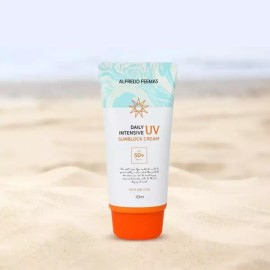 Tuntun Research Institute (튼튼)미도 데일리 선크림 UV블럭 SPF50+ PA+++ 70ml 썬크림 자외차단제 블록 썬케어 UV 햇볕 백탁없는 번 (Mighty) Mido Daily Sun Cream UV Block SPF50+ PA+++ 70ml Sun Cream Sunscreen Block Sun Care UV Sunlight Non-Whitecast