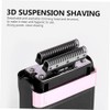 1set Floating Electric Razor for Men USB Rechargeable Shaver Electric