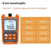 FTTH Optical Power Meter -70dBm - +6dBm Portable Optical Cable