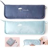 BRIIKPP Foldable Umbrella, Absorbent Umbrella Cover, Set of 2, Navy