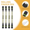 PATIKIL 4 Pcs Spinning Pen, 0.5mm Gel Pens Black Ink