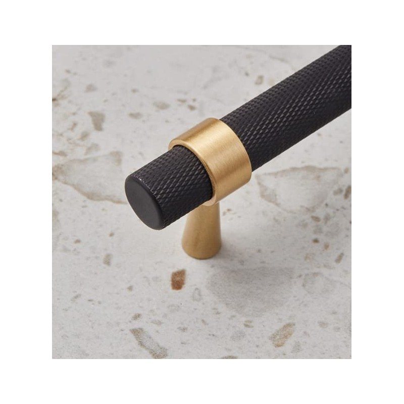 BWRMHME Set of 2 Solid Brass Cabinet Pulls 6.3 Inch