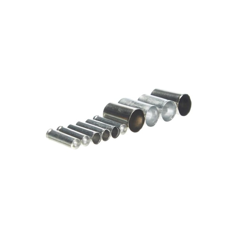 Prophete Shimano Kabelendhülsen-Set, 10-teilig, Farbe schwarz