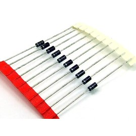 POPESQ® 10 x Diode Rectifier 1N4007 (1N4001, 1N4002, 1N4003, 1N4004, 1N4005, 1N4006) 1A 1kV THT #A60