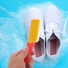 10 Cepillos Limpiadores de Zapatos Mango Ergonómico, Nylon ABS