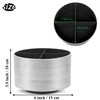 Czzmy Round Leather Art Supply Organizer,Remote Control Holder,360 Degree Spinning,Multi-Functional