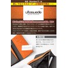 [Number 7] Toray Men's Long Wallet, Ultra Suede Carbon Leather