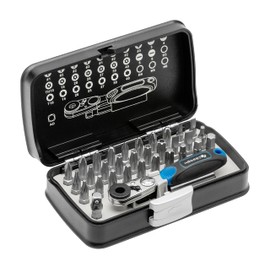 Högert Screwdriver Set, Screwdriver Ratchet, Bit Set, Ratchet, Tool Set, Screwdriver Bit Set of 33
