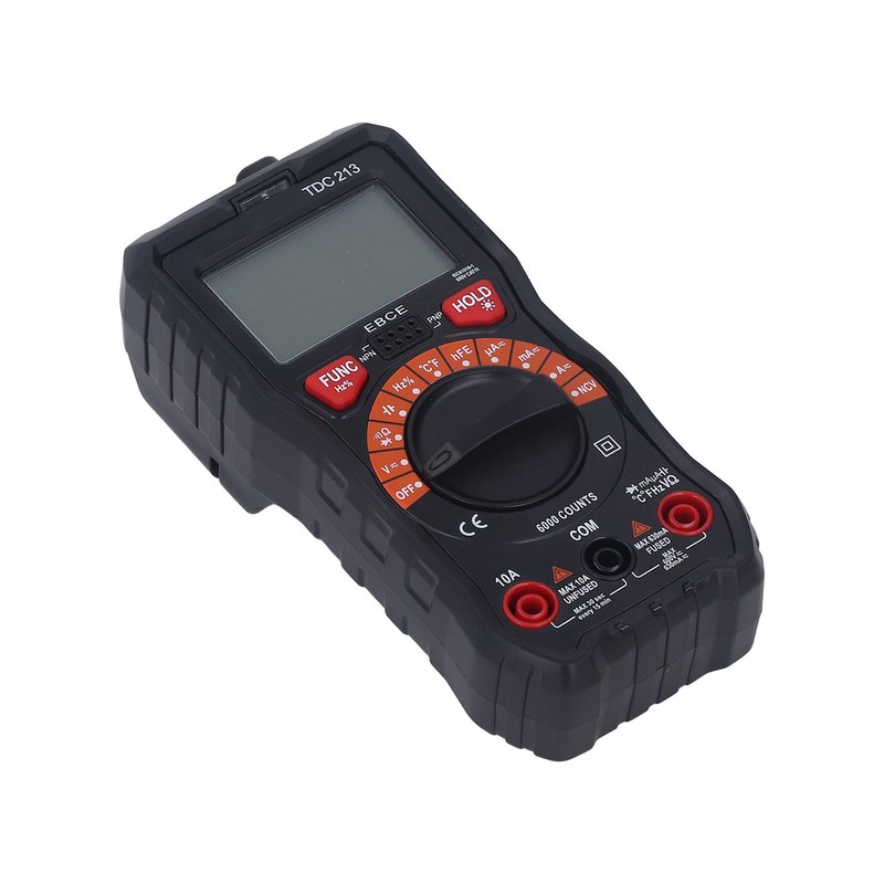 Multimeter Automatic Accurate Measurement Falling Proof Digital Display Portable Voltmeter
