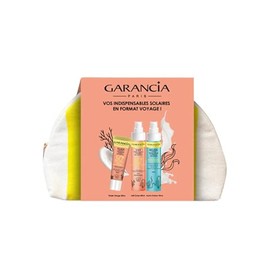 Garancia Solar Bag, Travel Size, Your Sun Essentials | Incredible Softness Invisible | SPF50 + Sun Lotion Soft Invisible SPF50+ | Milk Mist Freshness After the Sun | France