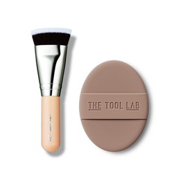 4 types of egg puffs + 1 egg case set lavender / 에그 퍼프 4종 + 달걀 케이스 세트 라벤더 1세트