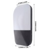 RGBW Outdoor Wall Light IP65 Waterproof APP Control Color Changing