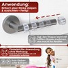 WEIDEBACH® Robust Door Stopper for Any Door Handle, 6 x