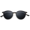 Feisedy B1157 Sunglasses, UV400, UV Protection, Date Glasses, Round Shape,