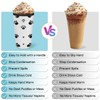 Reusable Iced Coffee Sleeve with Handle, Dog Footprints Coffee Cup