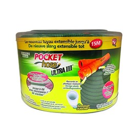 MYBO TV POCKET52 Ultra 3 Retractable Garden Hose 15 m – As Seen On TV, Green